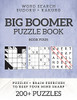 Big Boomer Puzzle Books #4: Word Search, Sudoku & Kakuro