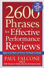 2600 Phrases for Effective Performance Reviews: Ready-to-Use Words and Phrases That Really Get Results