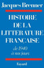 Histoire de la littérature française