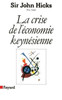 La Crise de l'Ã©conomie keynÃ©sienne