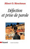 DÃ©fection et prise de parole