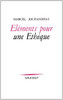 Ã‰lÃ©ments pour un Ã©thique