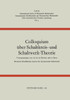 Colloquium Ãœber Schaltkreis- Und Schaltwerk-Theorie