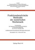 Funktionalanalytische Methoden Der Numerischen Mathematik: Vortragsauszüge Der Tagung Über Funktionalanalytische Methoden Der Numerischen Mathematik V