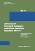 Advances in Invariant Subspaces and Other Results of Operator Theory: 9th International Conference on Operator Theory, Timişoara, and Herculane (