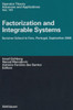 Factorization and Integrable Systems: Summer School in Faro, Portugal, September 2000