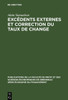 ExcÃ©dents externes et correction du taux de change