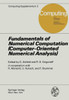 Fundamentals of Numerical Computation (Computer-Oriented Numerical Analysis): (Computer-Orientated Numerical Analysis)