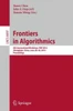 Frontiers in Algorithmics: 8th International Workshop, Faw 2014, Zhangjiajie, China, June 28-30, 2014, Proceedings