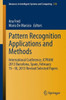 Pattern Recognition Applications and Methods: International Conference, Icpram 2013 Barcelona, Spain, February 15-18, 2013 Revised Selected Papers