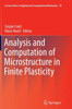 Analysis and Computation of Microstructure in Finite Plasticity