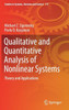 Qualitative and Quantitative Analysis of Nonlinear Systems: Theory and Applications