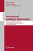 Learning and Intelligent Optimization: 11th International Conference, Lion 11, Nizhny Novgorod, Russia, June 19-21, 2017, Revised Selected Papers