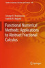 Functional Numerical Methods: Applications to Abstract Fractional Calculus