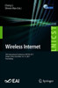 Wireless Internet: 10th International Conference, Wicon 2017, Tianjin, China, December 16-17, 2017, Proceedings