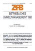 Betriebliches Umweltmanagement 1993