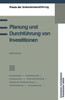 Planung Und DurchfÃ¼hrung Von Investitionen