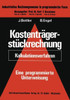 KostentrÃ¤gerstÃ¼ckrechnung (Kalkulationsverfahren): Eine Programmierte Unterweisung