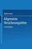 Allgemeine Versicherungslehre