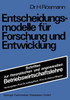 Entscheidungsmodelle FÃ¼r Forschung Und Entwicklung