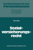 Das Recht Der Sozialversicherung