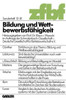 Bildung Und WettbewerbsfÃ¤higkeit