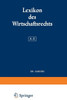Lexikon Des Wirtschaftsrechts: A-Z