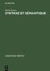 Syntaxe et sÃ©mantique