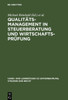 QualitÃ¤tsmanagement in Steuerberatung Und WirtschaftsprÃ¼fung