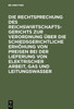 Die Rechtsprechung des Reichswirtschaftsgerichts zur Verordnung Ã¼ber die schiedsgerichtliche ErhÃ¶hung von Preisen bei der Lieferung von elektrischer A