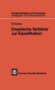 Empirische Verfahren Zur Klassifikation