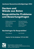 Aachener BausachverstÃ¤ndigentage 2002: Decken Und WÃ¤nde Aus Beton - Baupraktische Probleme Und Bewertungsfragen