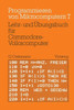 Lehr- Und Übungsbuch Für Commodore-Volkscomputer