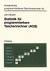 Statistik Für Programmierbare Taschenrechner (Aos): Mit 56 Programmen Und Programmvarianten