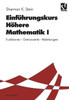 EinfÃ¼hrungskurs HÃ¶here Mathematik I: Funktionen - Grenzwerte - Ableitungen