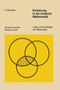 EinfÃ¼hrung in Die Moderne Mathematik