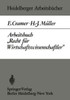 Arbeitsbuch ""Recht FÃ¼r Wirtschaftswissenschaftler""