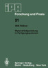 Materialflußgestaltung in Fertigungssystemen