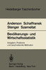 BevÃ¶lkerungs- Und Wirtschaftsstatistik: Aufgaben, Probleme Und Beschreibende Methoden