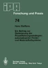 Ein Beitrag Zur Optimierung Der Prozeßführungsstrategien Automatisierter Förder- Und Materialflußsysteme
