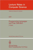 Programming Languages and Their Definition: Selected Papers