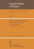Trends in Applications of Pure Mathematics to Mechanics: Proceedings of the Sixth Symposium on Trends in Applications of Pure Mathematics to Mechanics