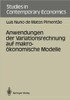 Anwendungen Der Variationsrechnung Auf Makroökonomische Modelle