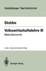 Volkswirtschaftslehre III: Makroökonomik