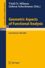 Geometric Aspects of Functional Analysis: Israel Seminar 1996-2000