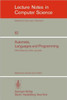 Automata, Languages and Programming: 16th International Colloquium, Stresa, Italy, July 11-15, 1989. Proceedings