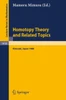 Homotopy Theory and Related Topics: Proceedings of the International Conference Held at Kinosaki, Japan, August 19-24, 1988