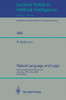 Natural Language and Logic: International Scientific Symposium, Hamburg, Frg, May 9-11, 1989. Proceedings