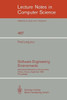 Software Engineering Environments: International Workshop on Environments, Chinon, France, September 18-20, 1989. Proceedings