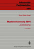 Mustererkennung 1991: 13. Dagm-Symposium München, 9.-11. Oktober 1991